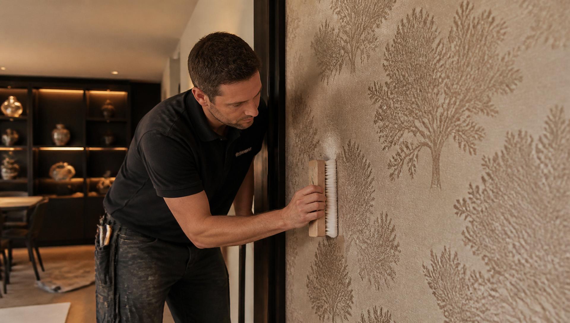 Designer Wallpaper Installation