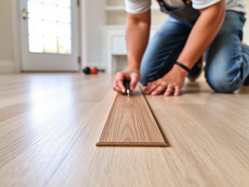 Beading Installation in progress by Echelon Installers — professional installation crew at work