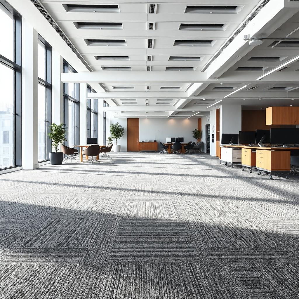 Carpet Tile Installation by Echelon Installers
